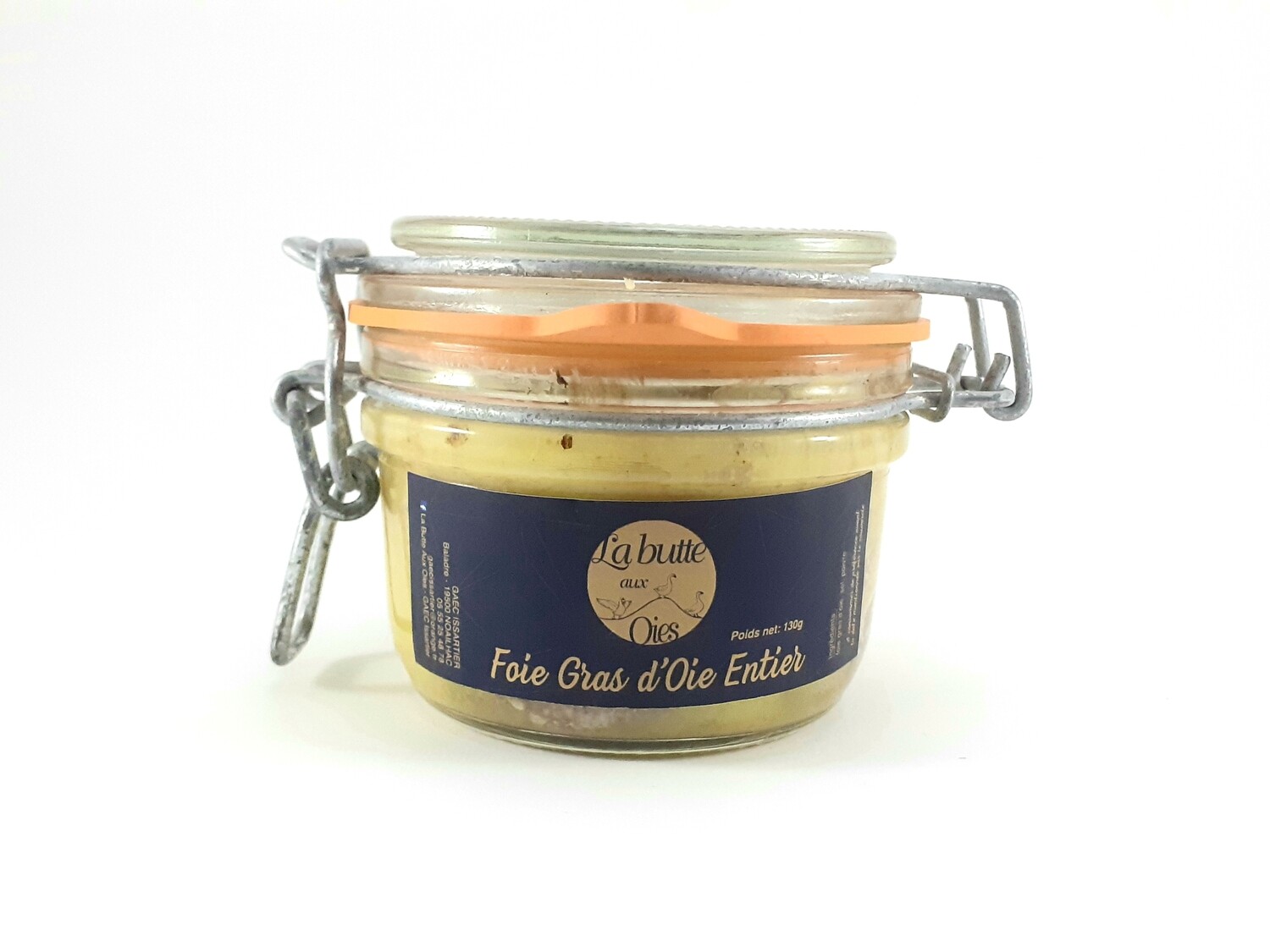 FOIE GRAS D&#39;OIE ENTIER 130g