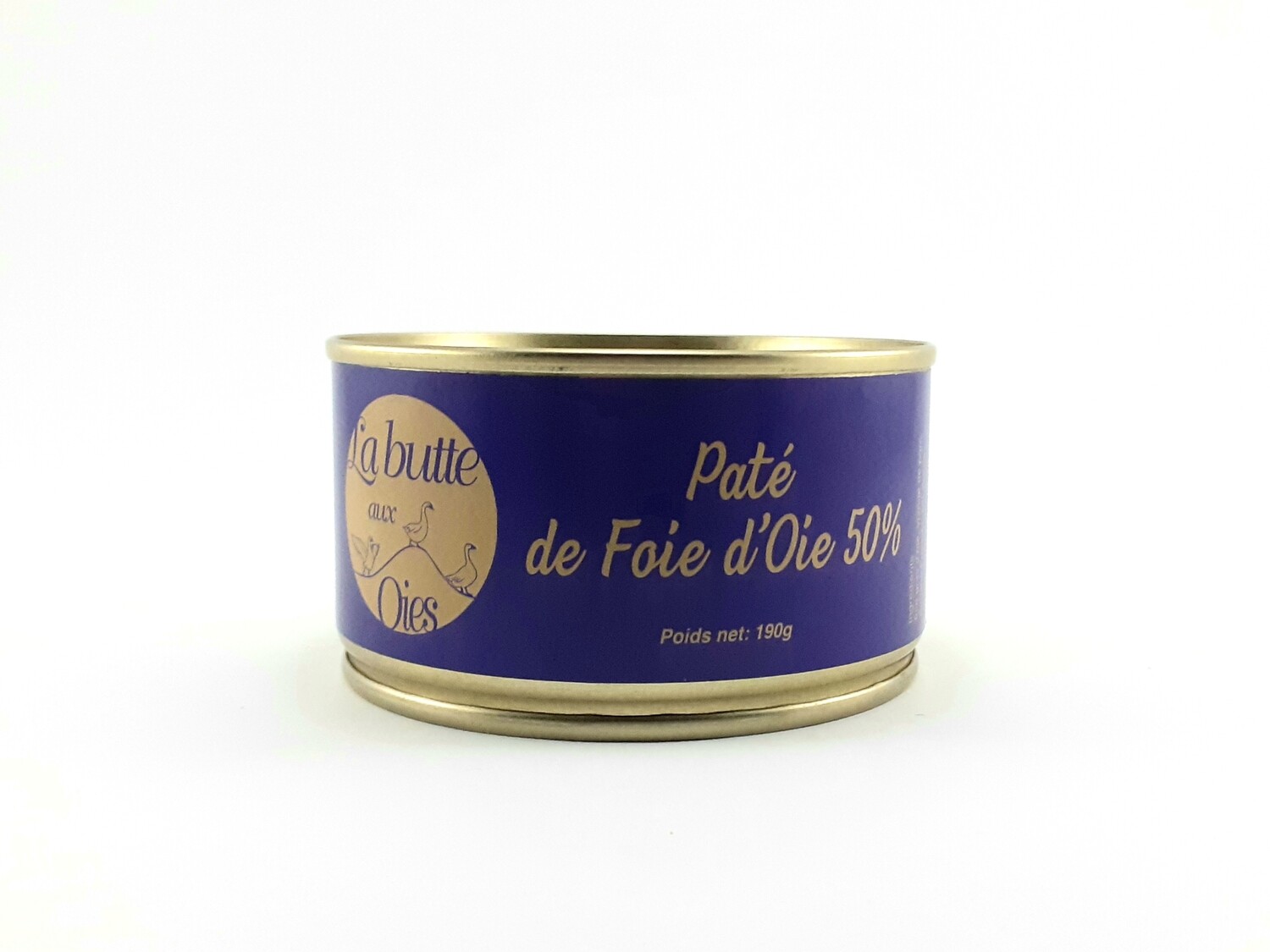 PATE DE FOIE GRAS D&#39;OIE 190g