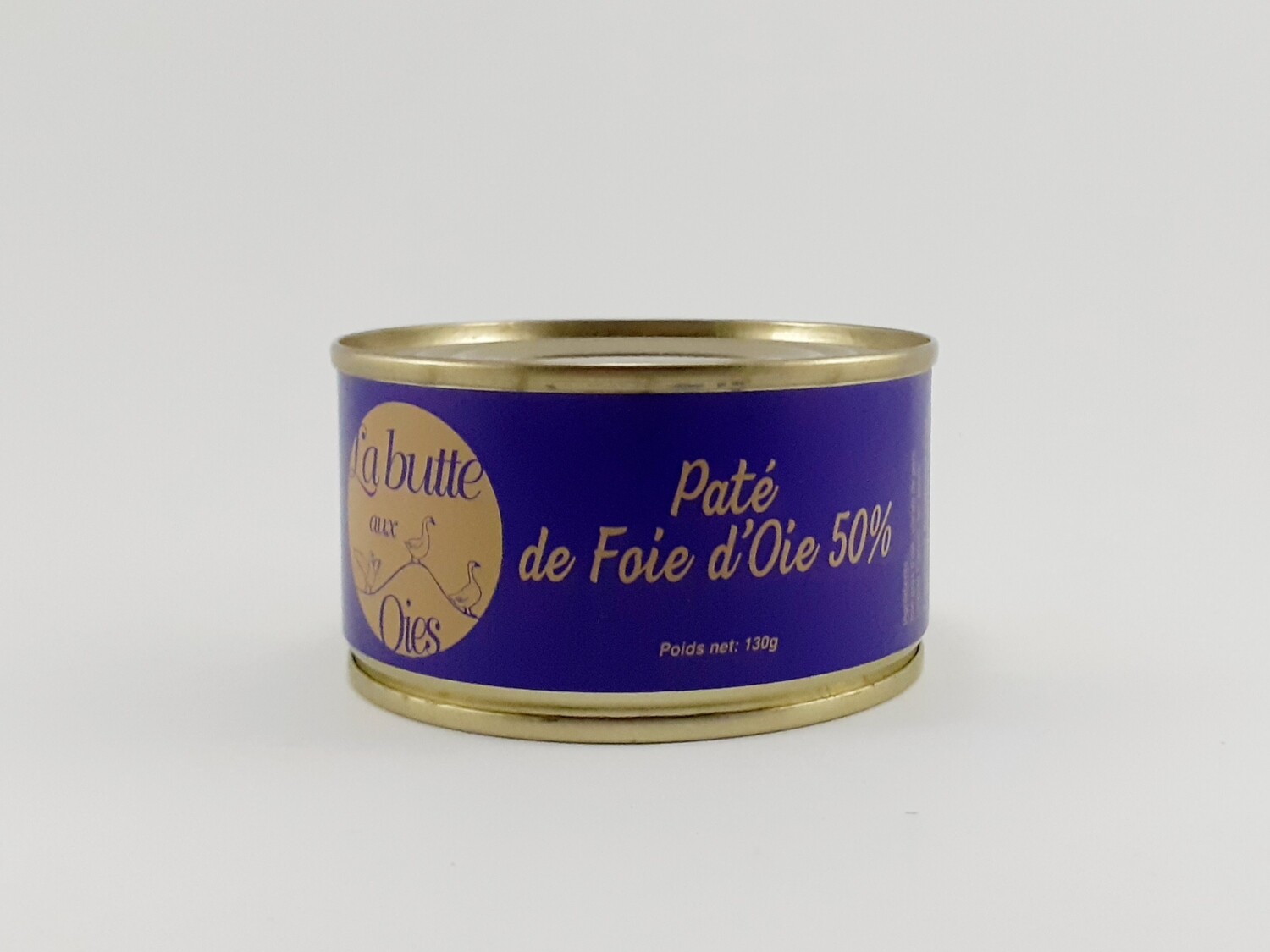 PATE DE FOIE GRAS D&#39;OIE 130g