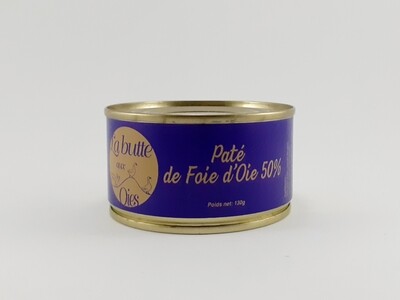 PATE DE FOIE GRAS D&#39;OIE 130g