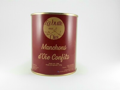 MANCHONS D&#39;OIE CONFITS