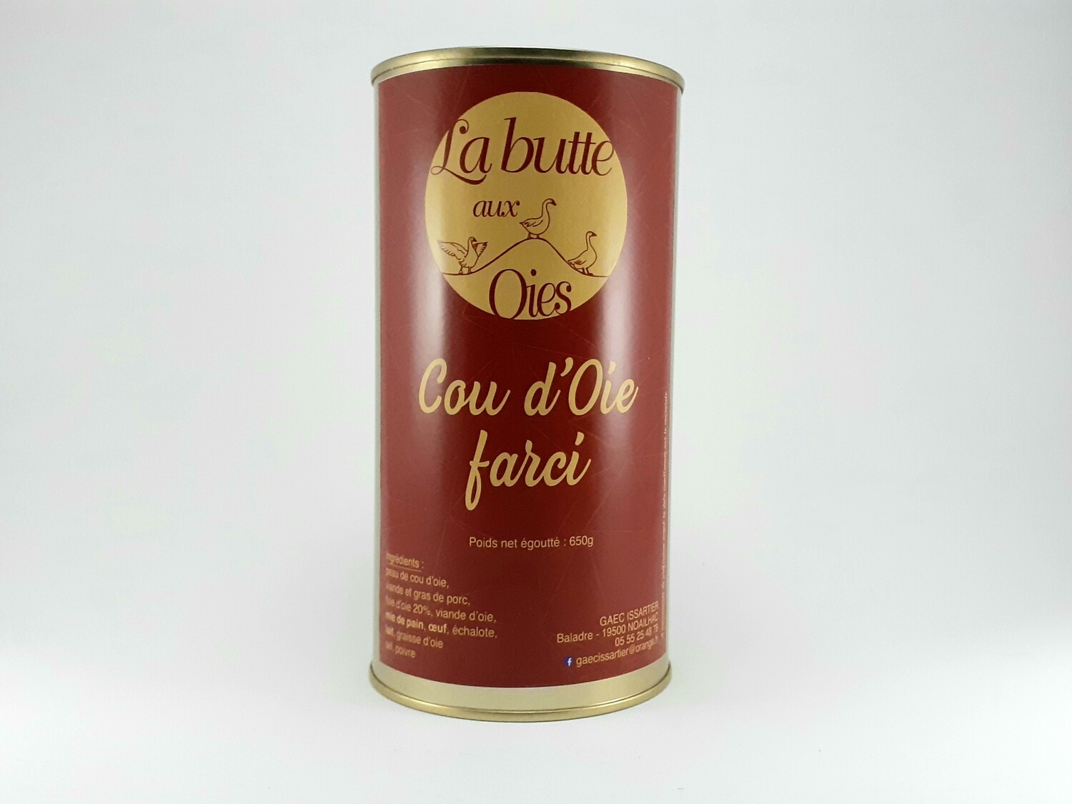 COU D &#39;OIE FARCI