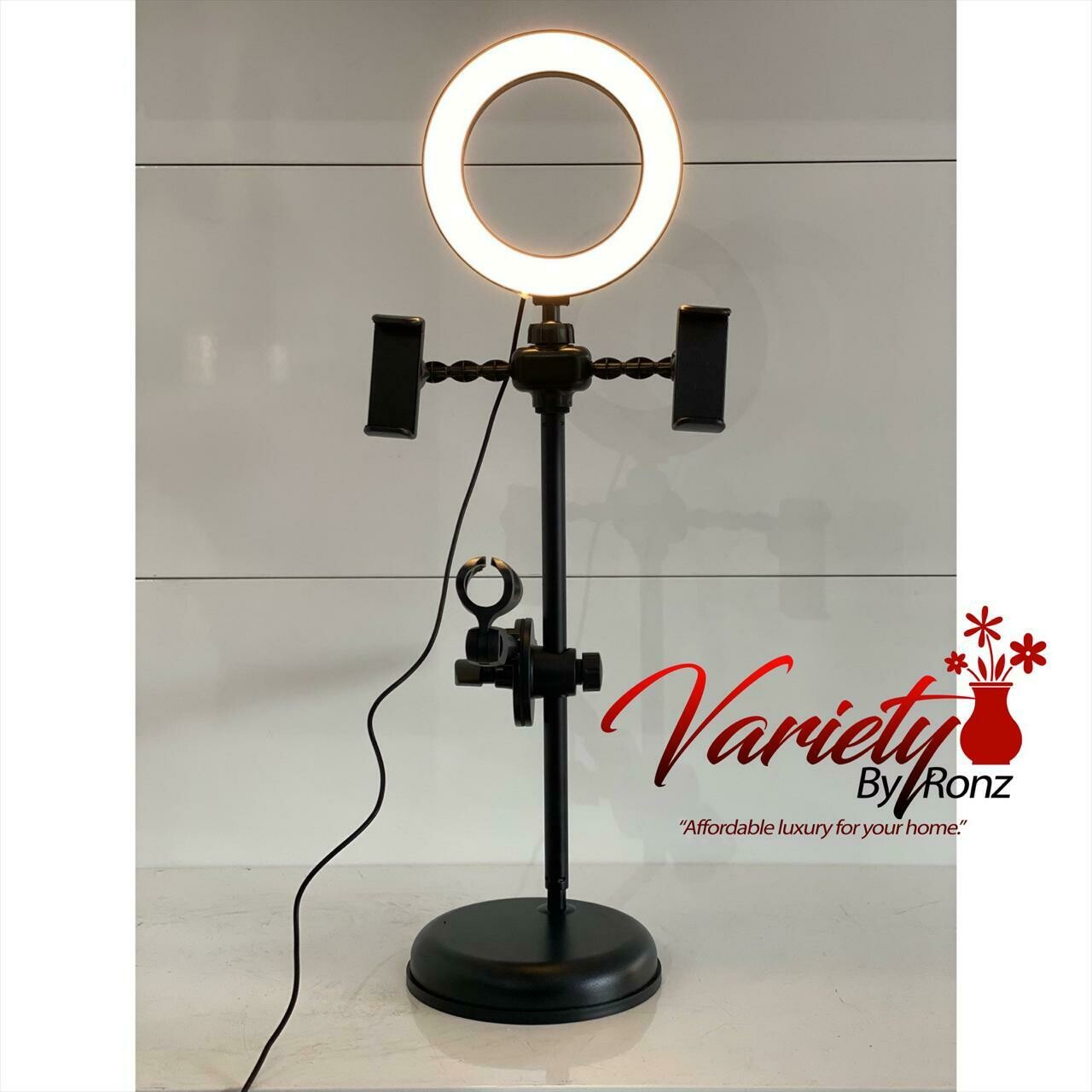6”inch Ring Light/ Mobile Phone Stand &amp; microphone Port