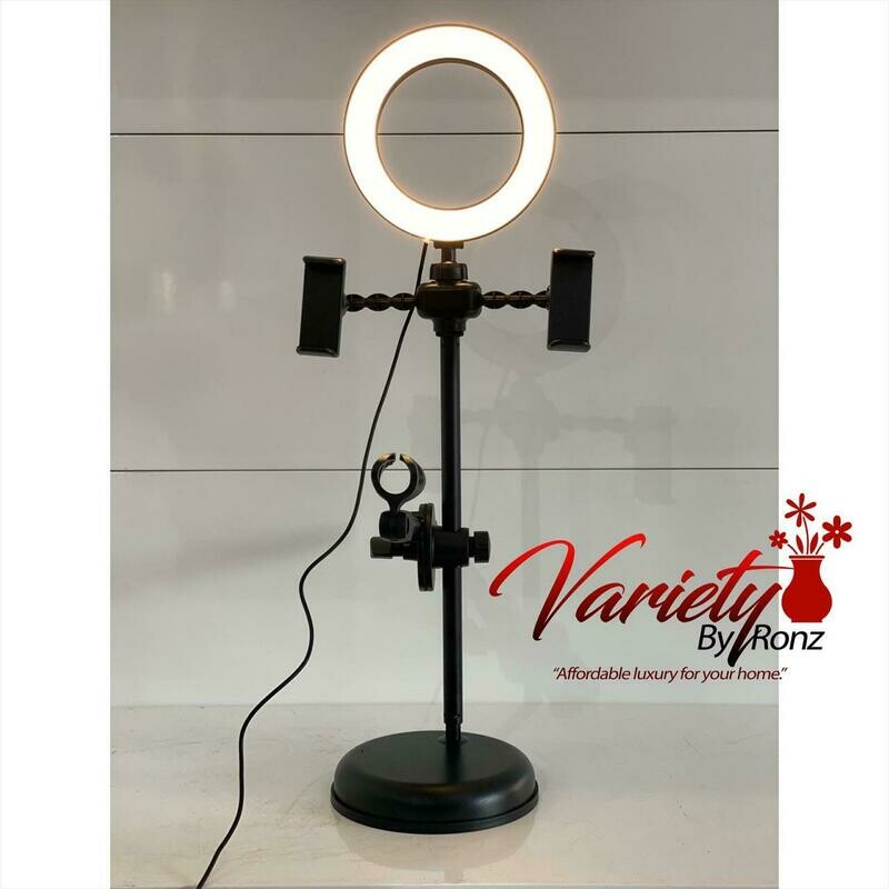 6”inch Ring Light/ Mobile Phone Stand &amp; microphone Port
