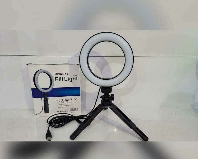 6”inch Mini Ringlight With Tripod