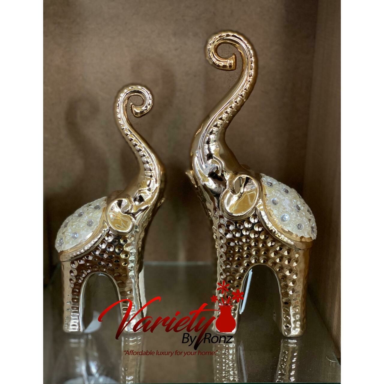 Mom &amp; Baby Elephant Decor