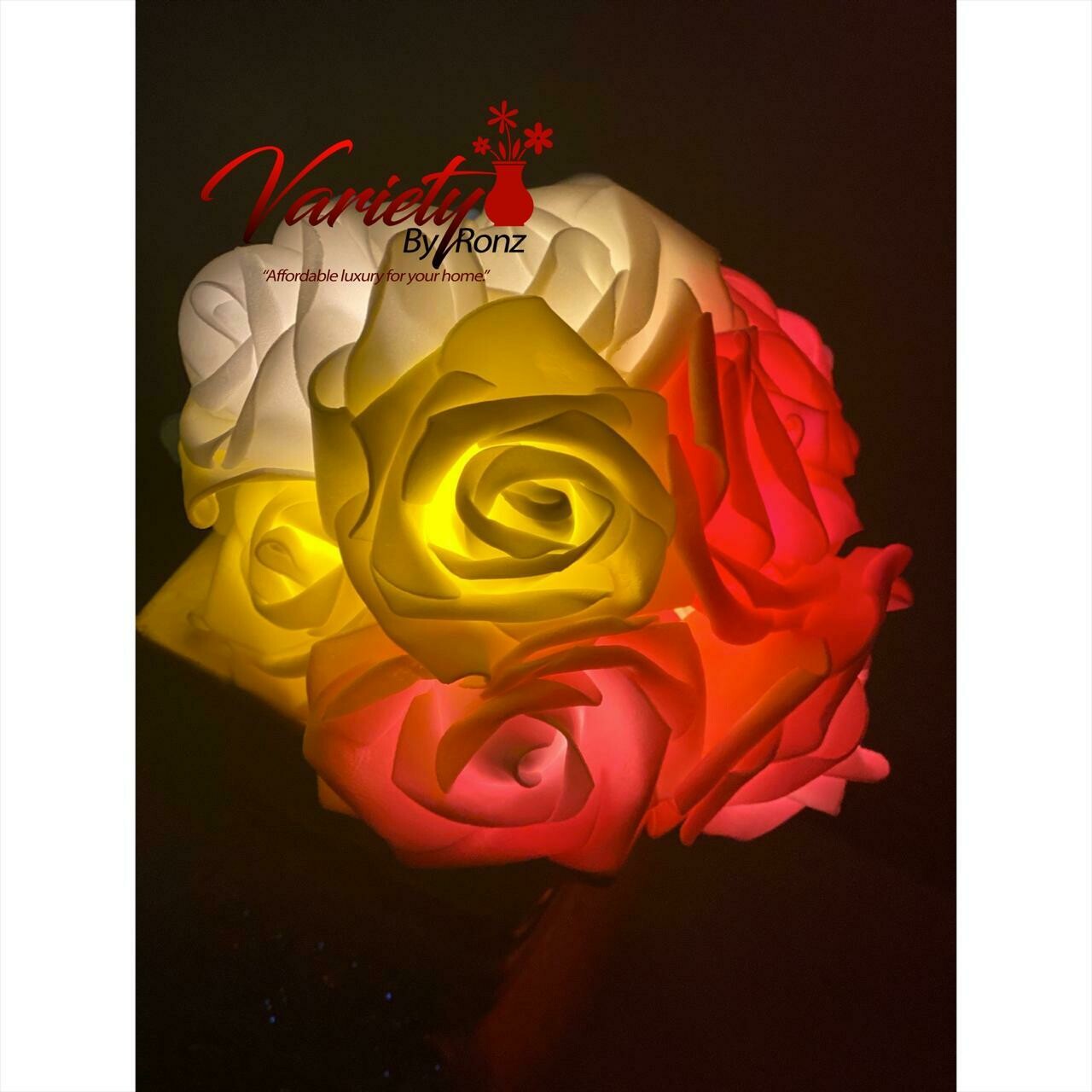 LED Bouquet Flowers (Battery Operated)