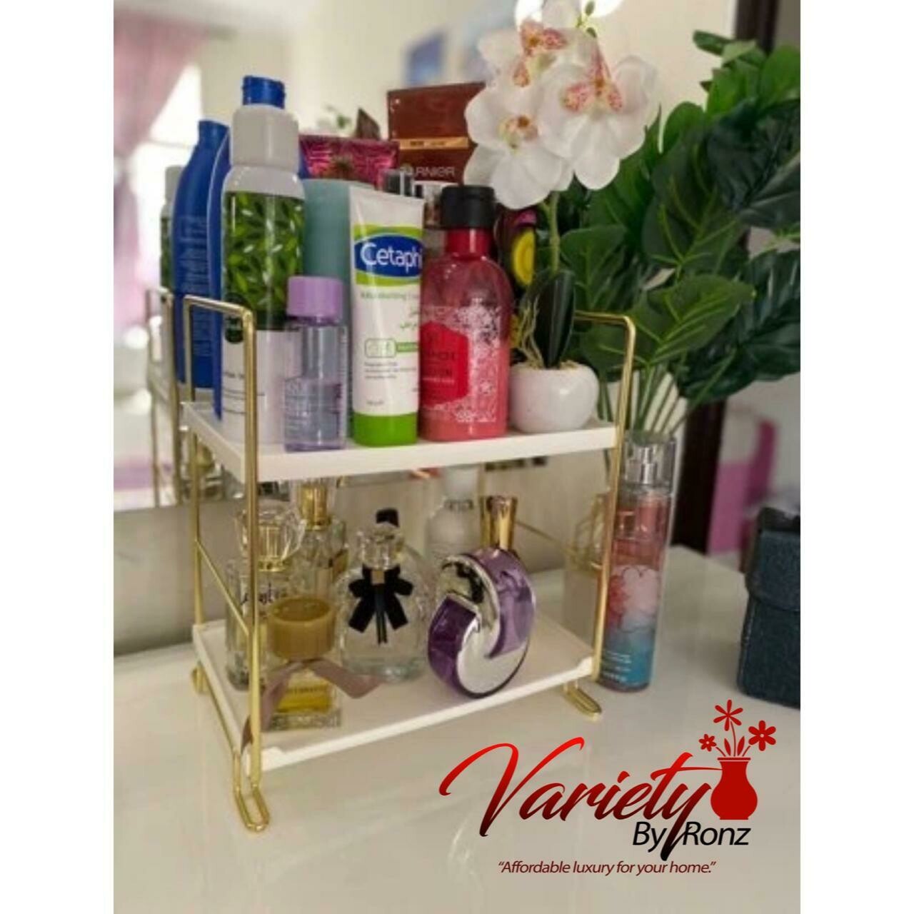2 tier Bathroom Stand