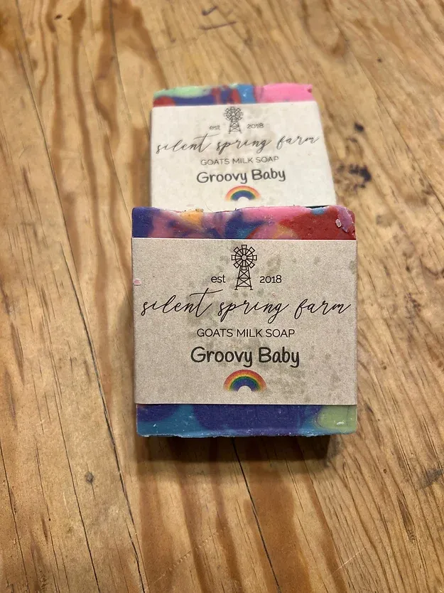 *NEW*  Groovy Baby Goat Milk Soap