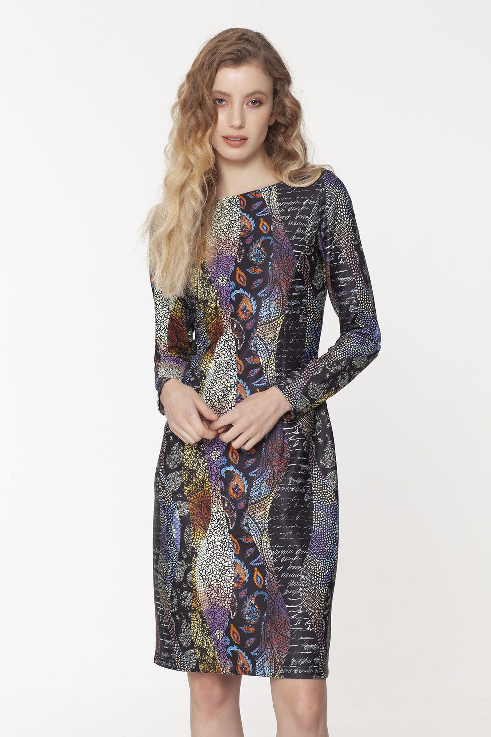 Long Sleeve Miro Scuba Dress Long Sleeve Miro Scuba Dress