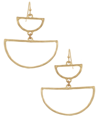 Dob Drop Earrings - Gold