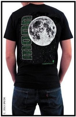Glow in the Dark Moon - Tshirt