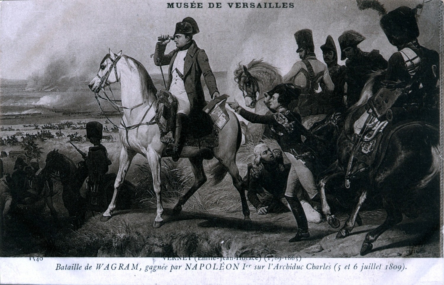 Painting - Battle of Wagram Vernet