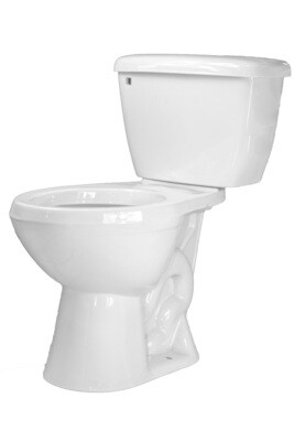 HH - Toilet - Elongated Comfort Height - White Lever Flush GRANDE