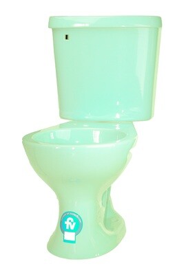 HH - Toilet - (Coloured) - Roma Green Sea Foam