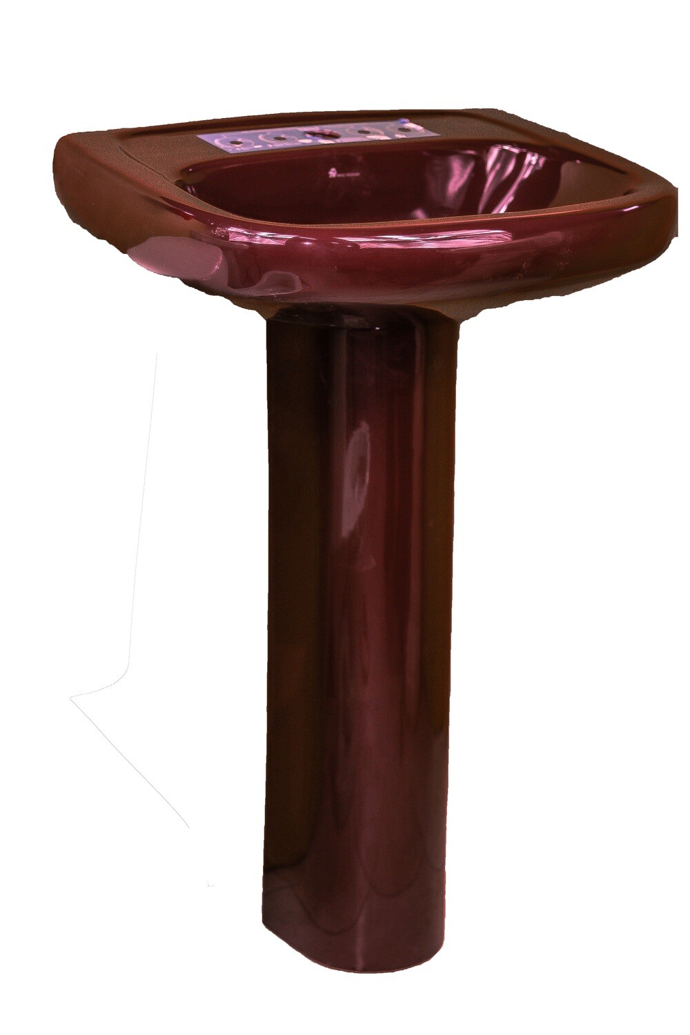 HH Pedestal Face Basin Merlot (FV) Siena