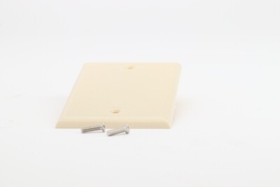ED - Blank cover - Plastic Ivory