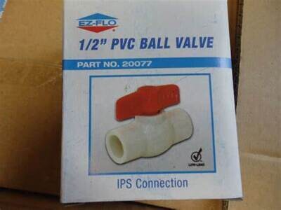 PD - Ball Valve - PVC (Lock Off) - 3/4