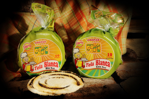 Arepa Tela sin sal x 10 Un.