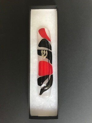 Red &amp; Black mezuzah series