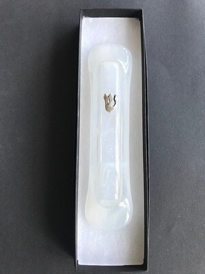 White mezuzah series