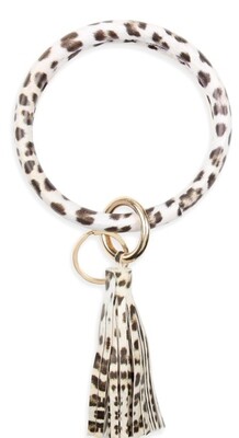 Leopard Keyring Bracelet