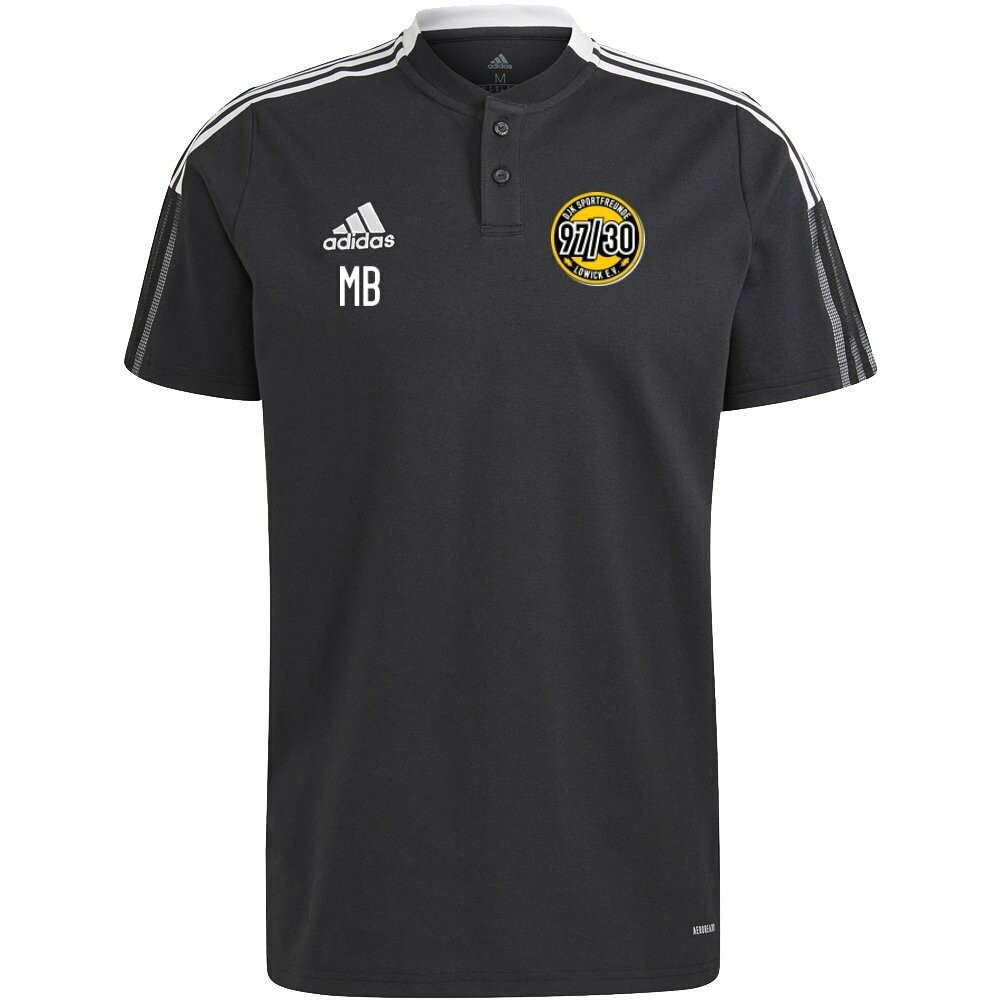 Tiro 21 Poloshirt Schwarz