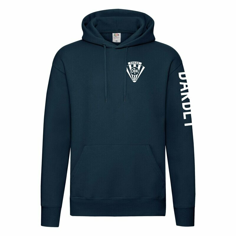 Vereinshoody Navy Blau