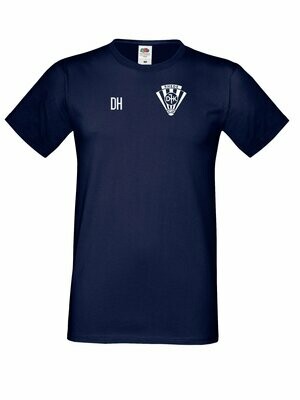 Vereins T-Shirt Navy Blau Herren/Kids
