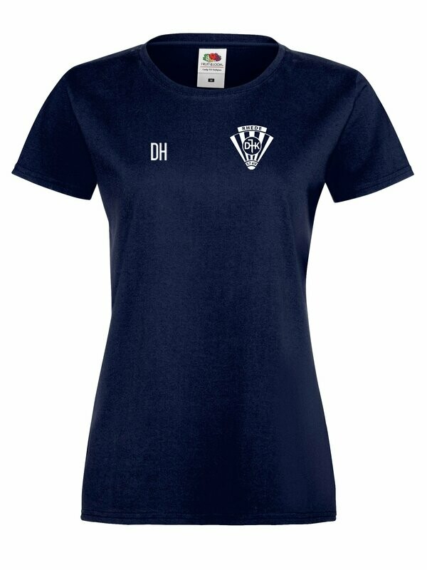 Vereins T-Shirt Navy Blau Lady/Girls Vereins T-Shirt Navy Blau Lady/Girls