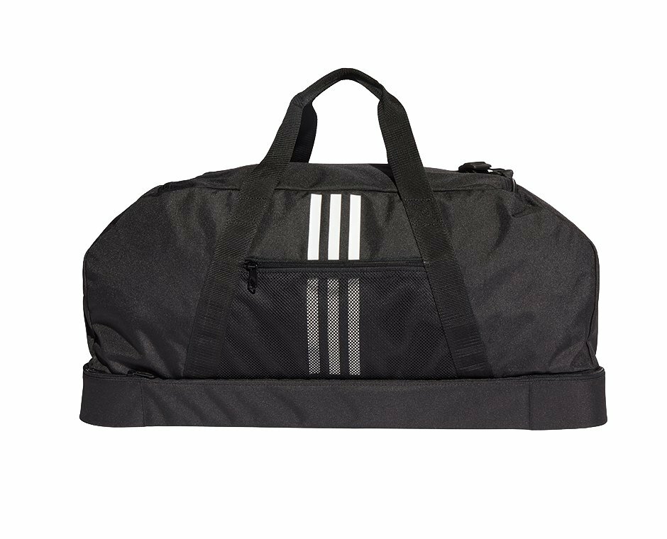 Tiro Duffle Bag Gr. L mit Bodenfach Schwarz