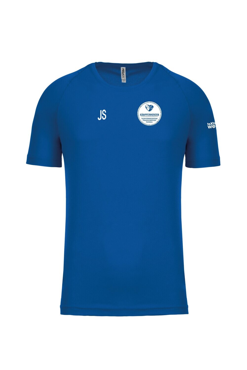Trainings Shirt KA Royalblau Kämpferherzen