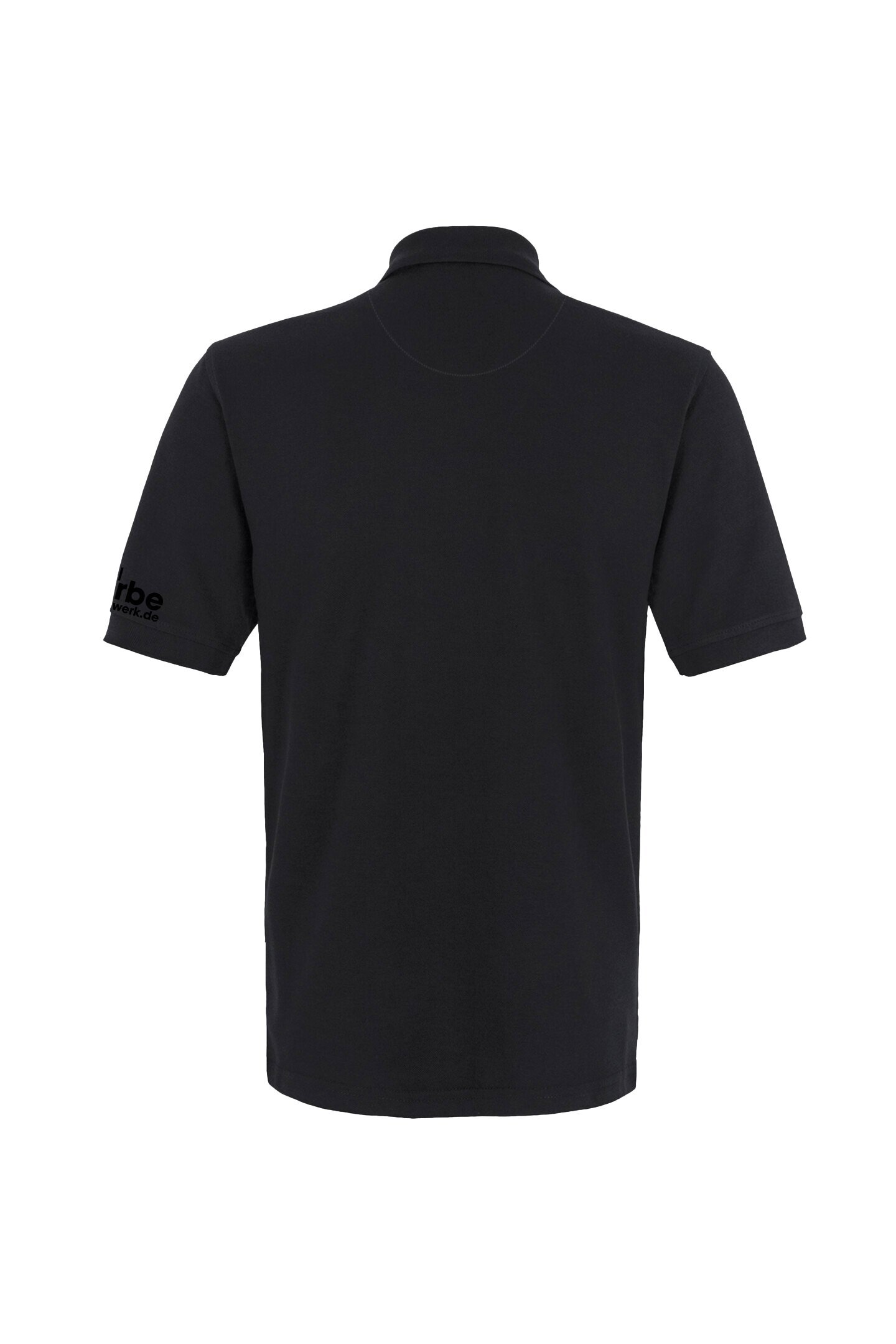 Polo Shirt Schwarz Kämpferherzen