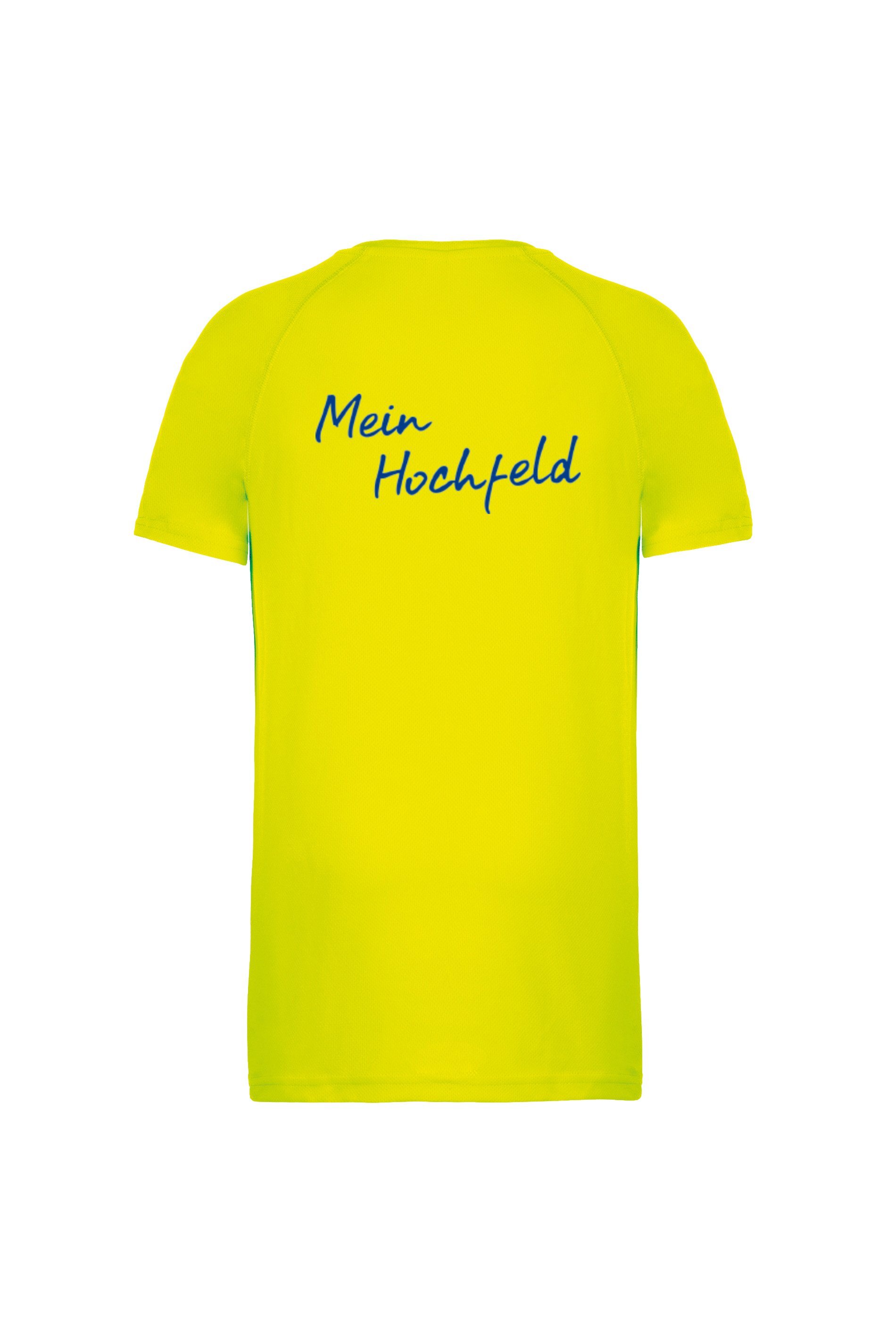 Trainings Shirt Neon Gelb