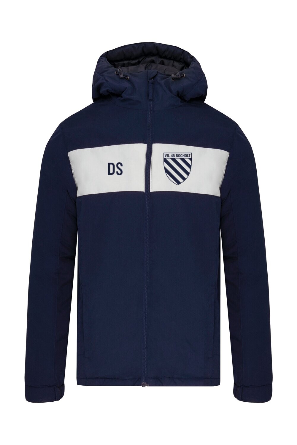 Teamsport Winter Clubjacke Navy Blau