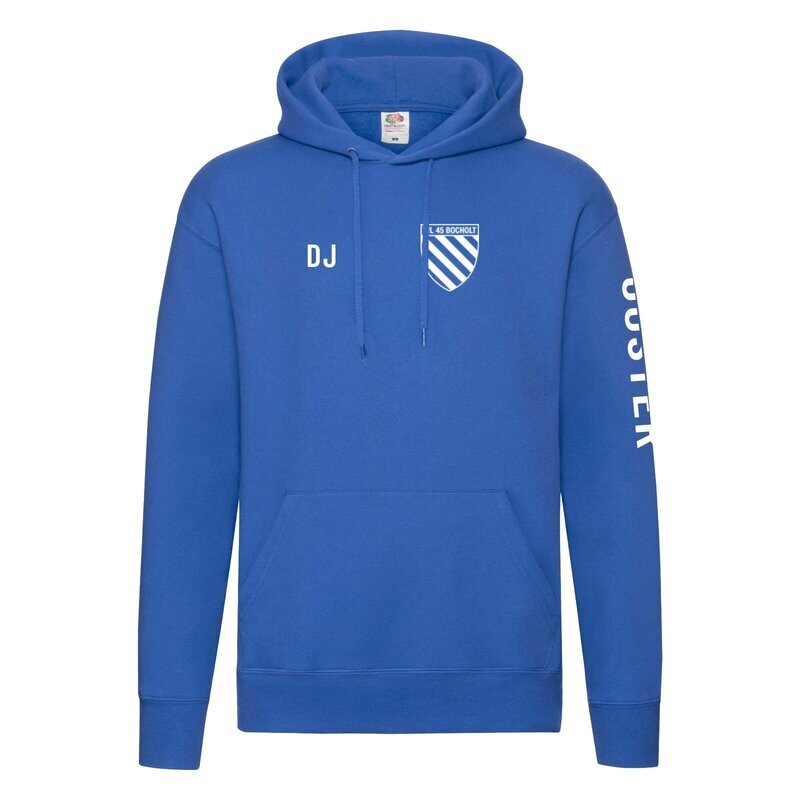 Vereinshoody Royal Blau