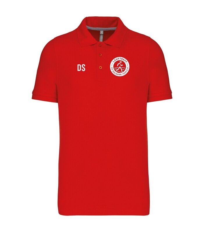 Freizeit Poloshirt Red Herren