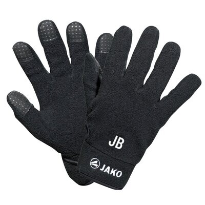 JAKO Feldspielerhandschuhe Fleece - black