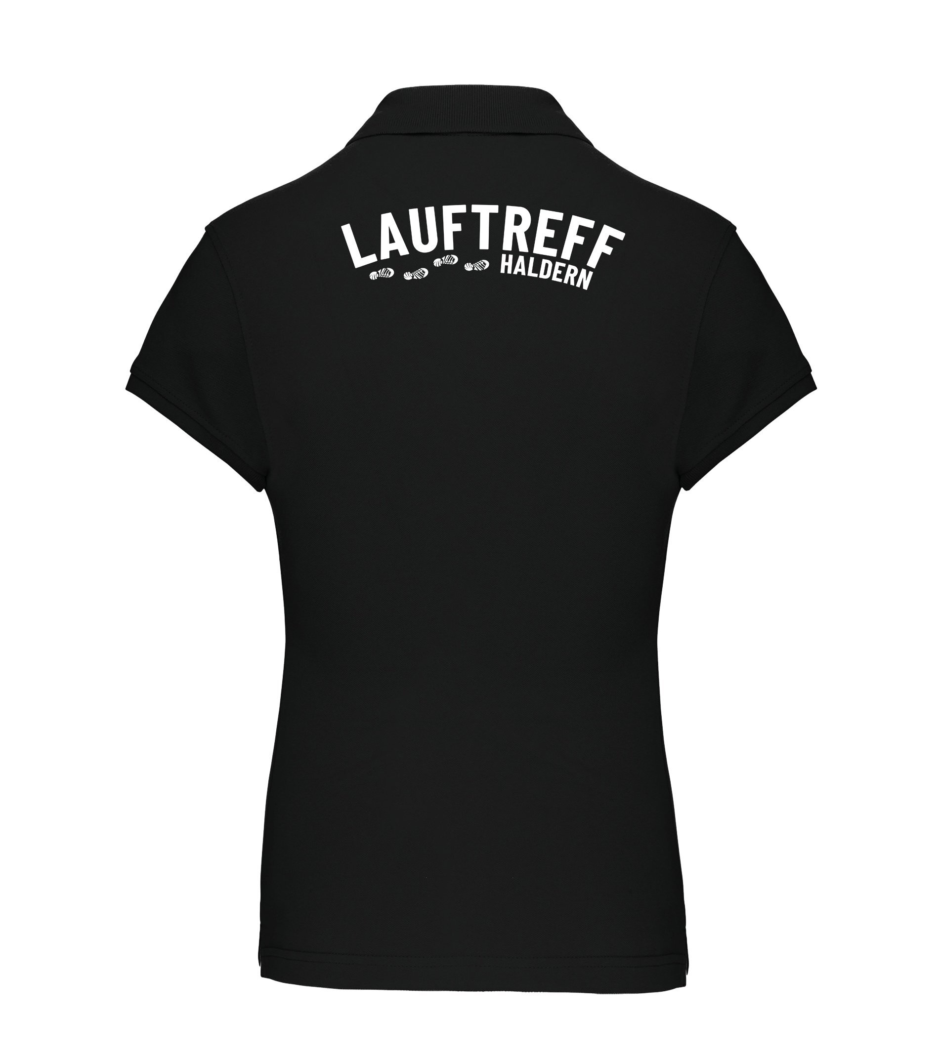 Freizeit Poloshirt Black Damen