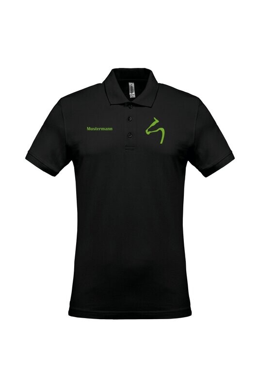 Freizeit Poloshirt Black Kinder