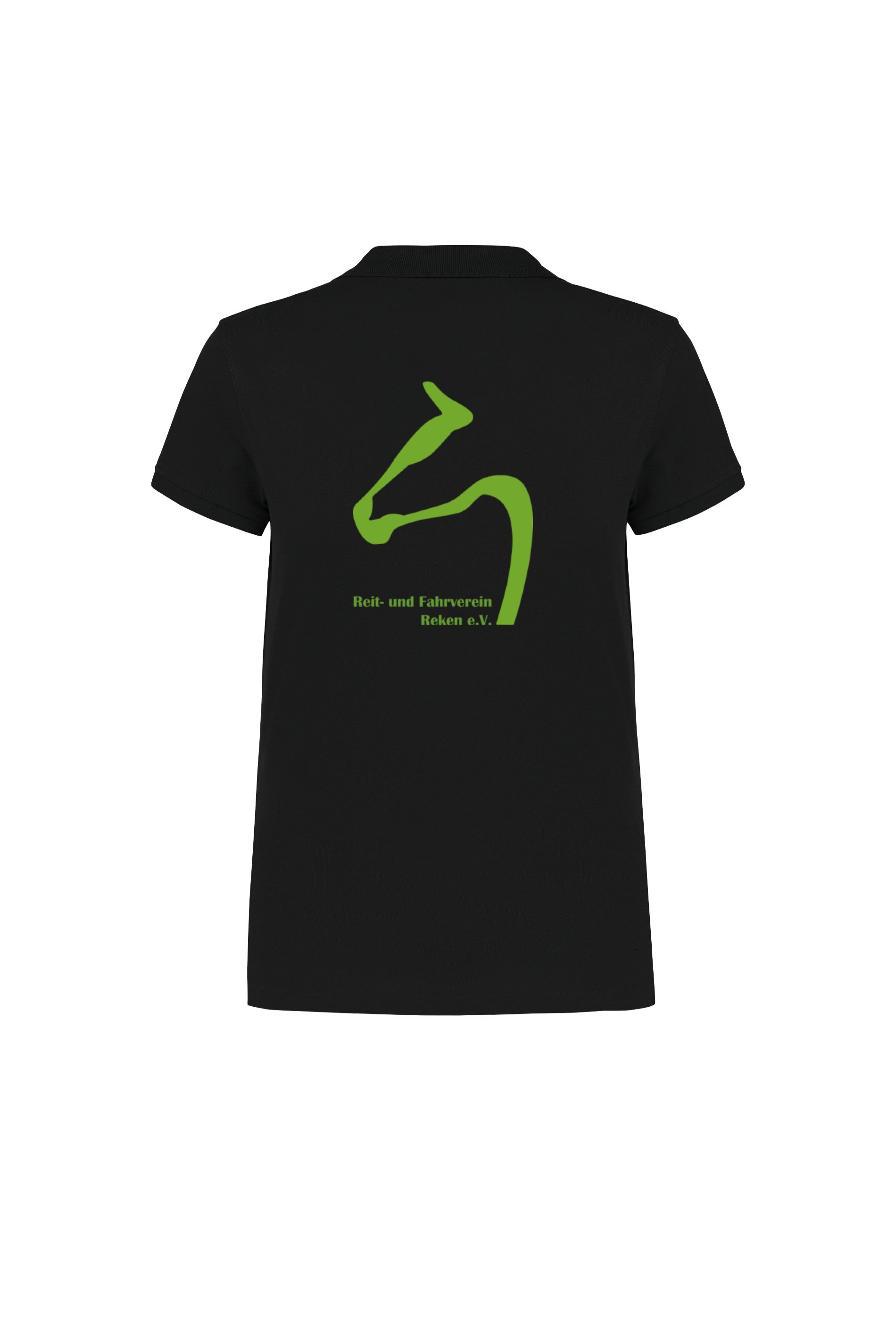 Freizeit Poloshirt Black Damen