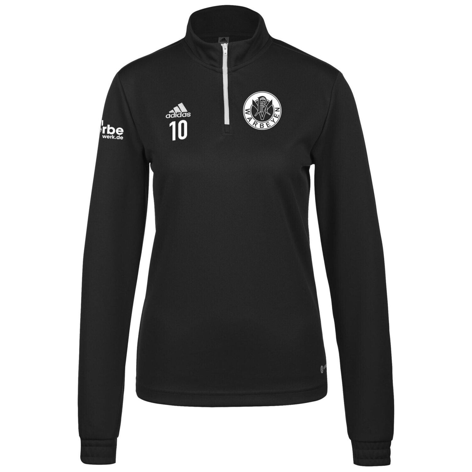 Adidas Entrada 22 HalfZip Top schwarz Damen