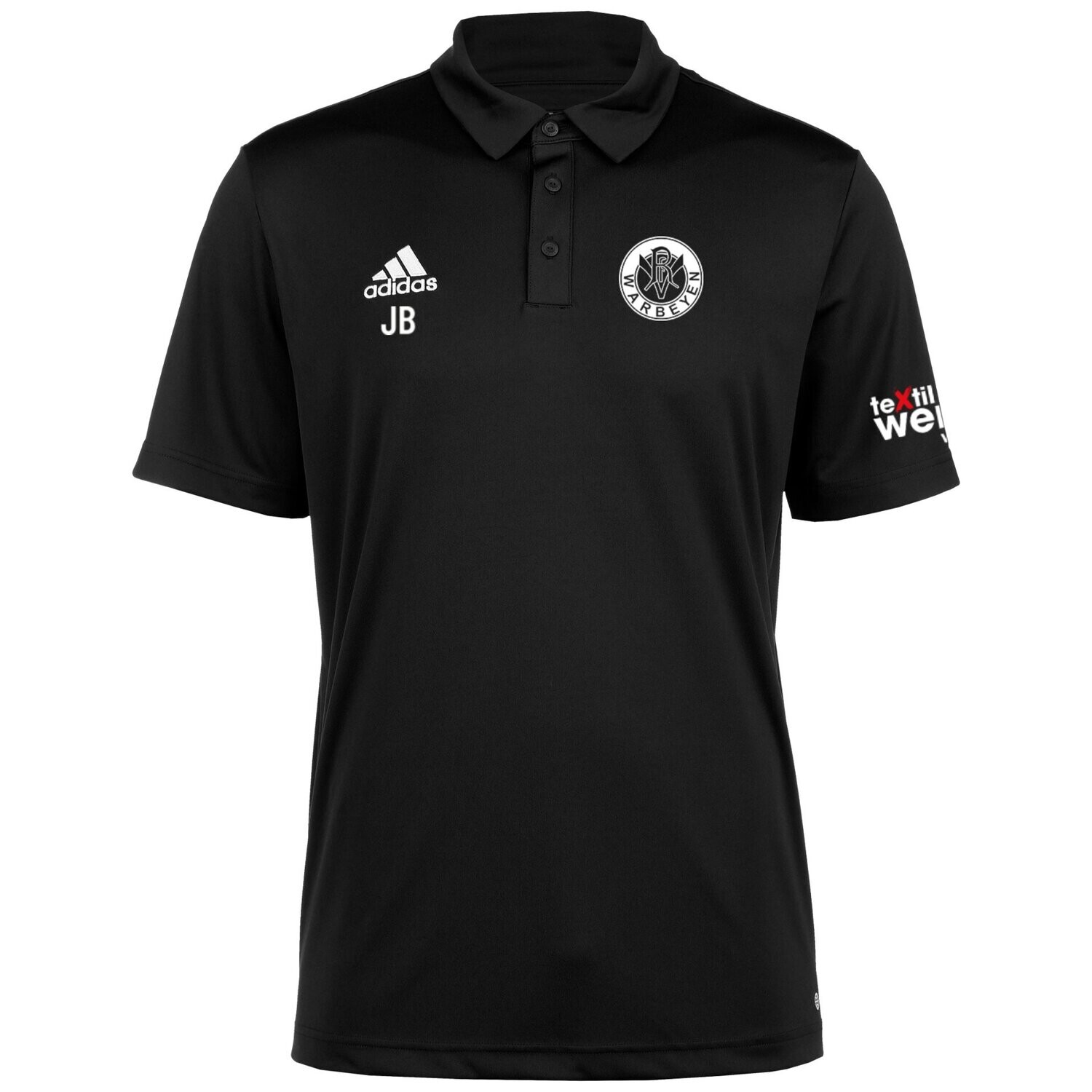 Adidas Entrada 22 Polo Shirt schwarz