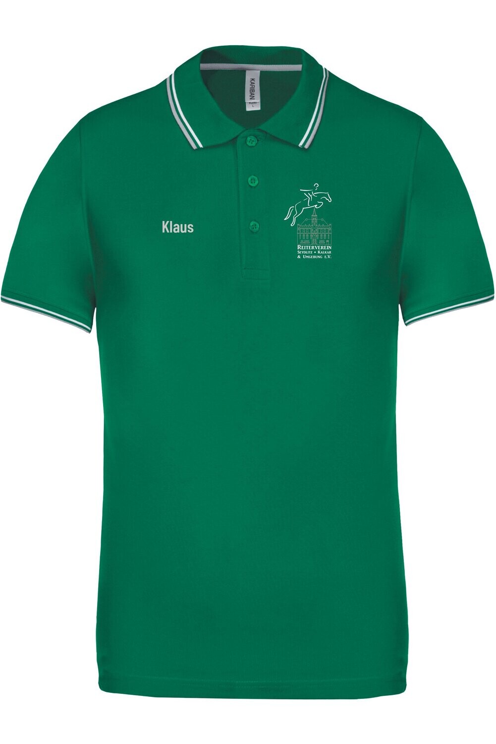 Freizeit Poloshirt grün Herren