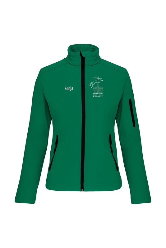 Softshell-Jacke Damen grün