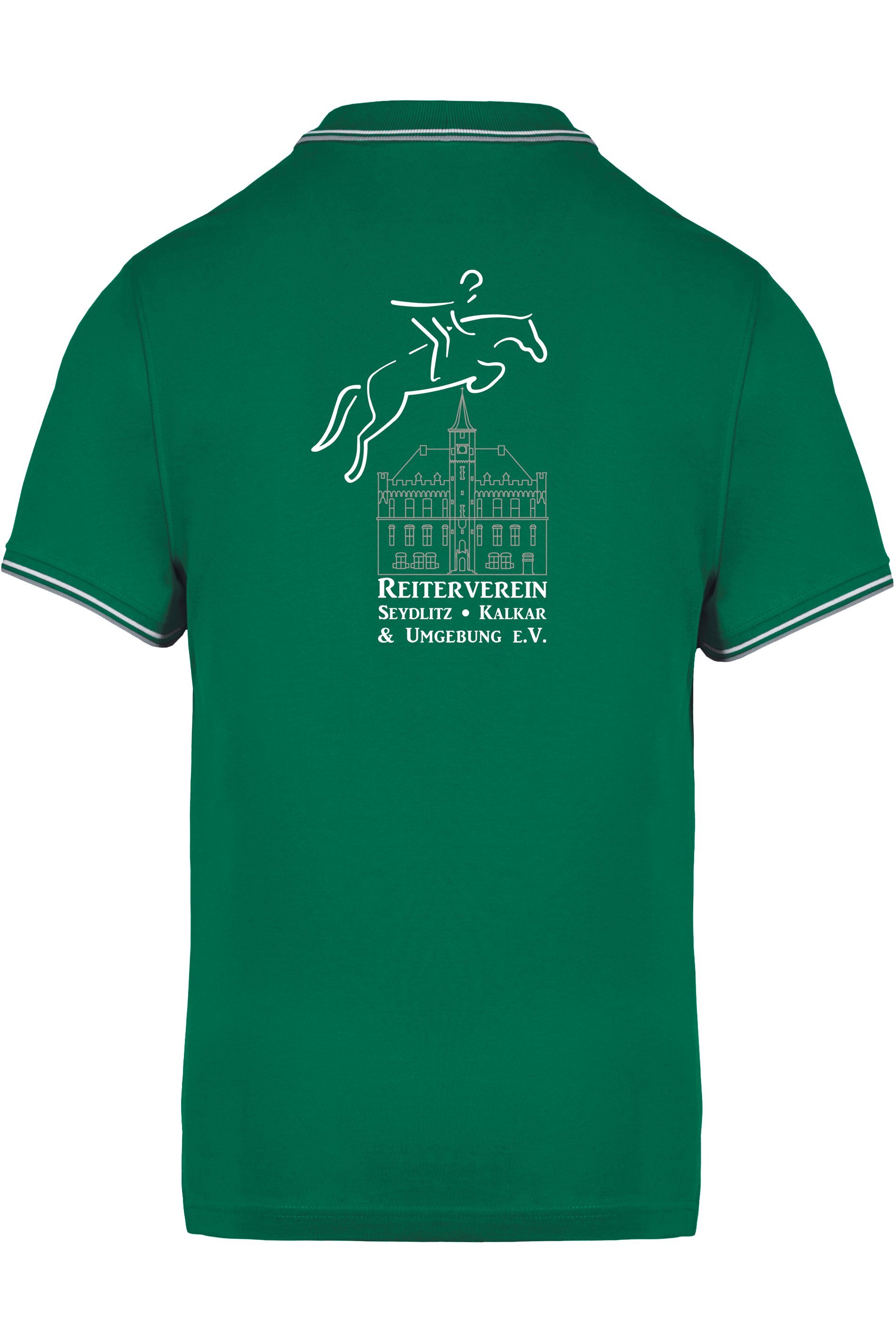 Freizeit Poloshirt grün Herren