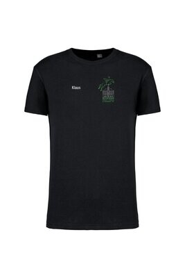 Freizeit T-Shirt Unisex schwarz