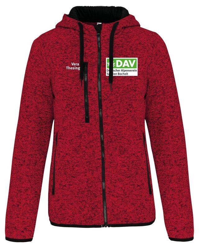 DAV Damen-Jacke aus Chiné