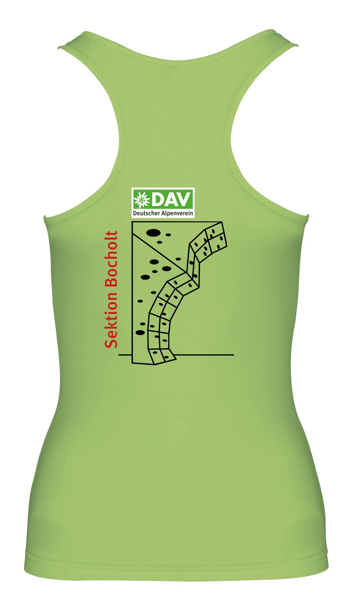 DAV Tanktop lime Damen