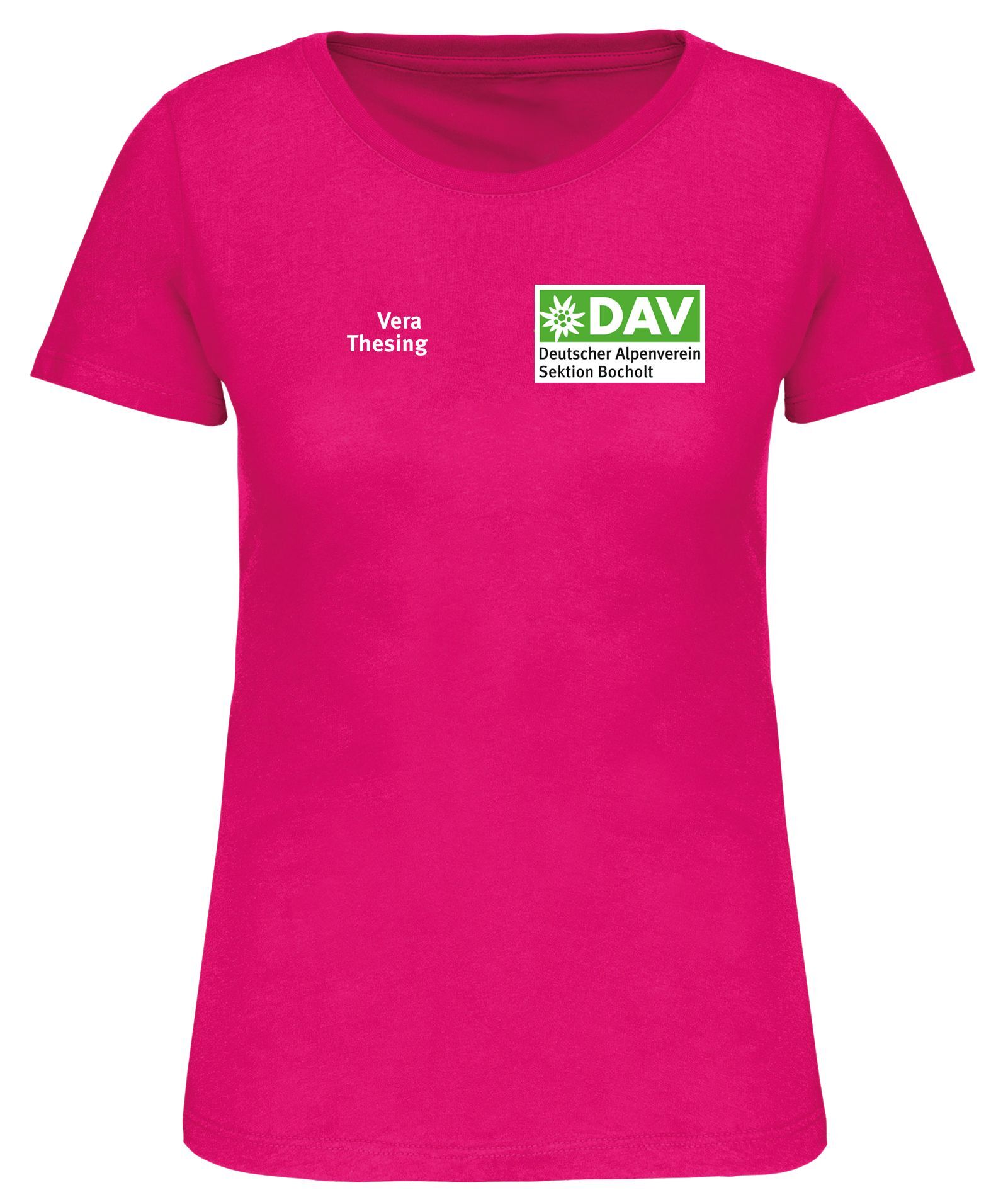 DAV Bio T-Shirt mit Rundhals Damen